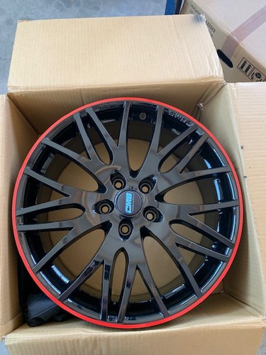 Cms blackred glossy 8x19 - cms, c8